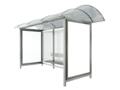 Bus shelters advertising